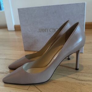 Jimmy Choo Romy 85 Leather Pump